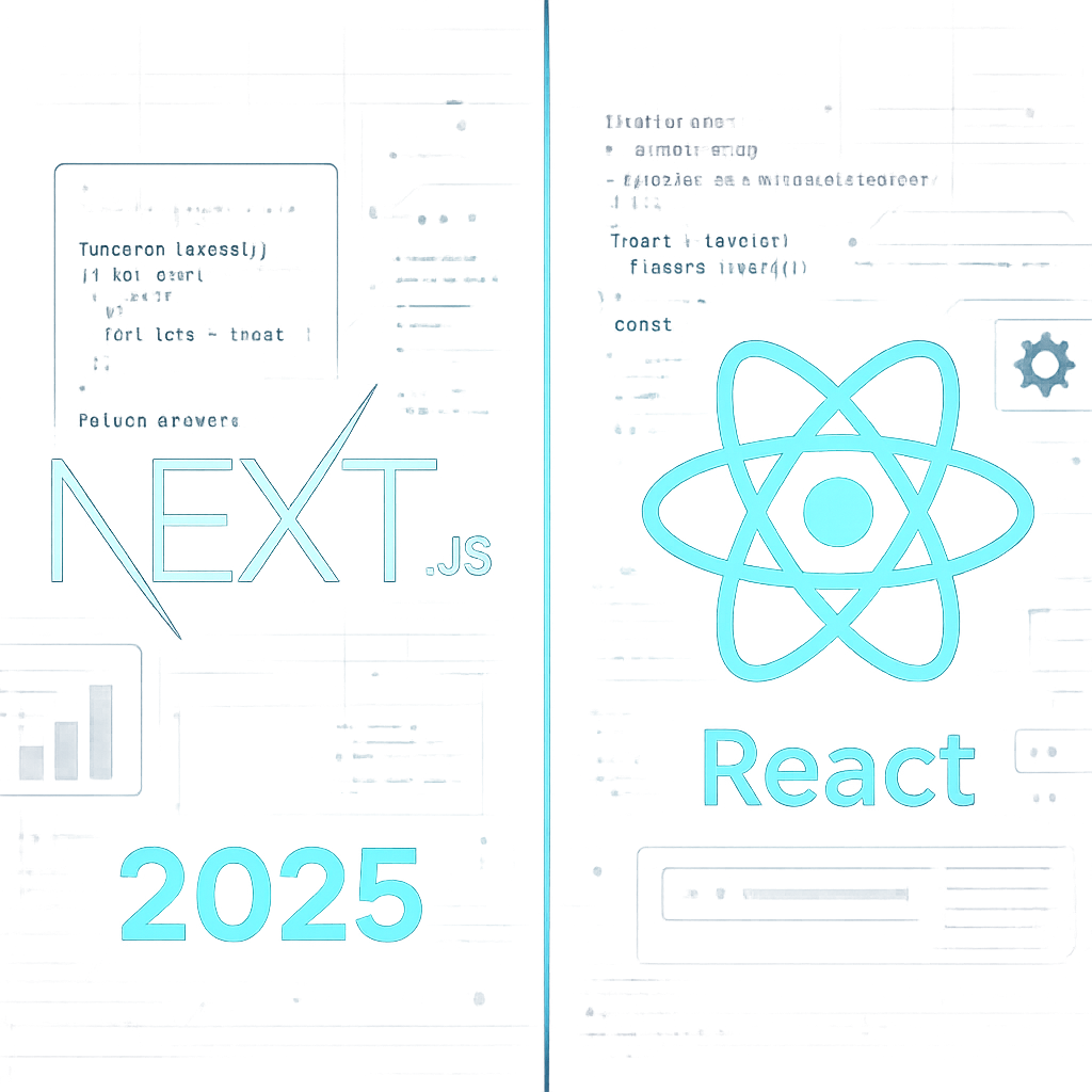 Next.js vs React: Choosing the Right Framework for 2025